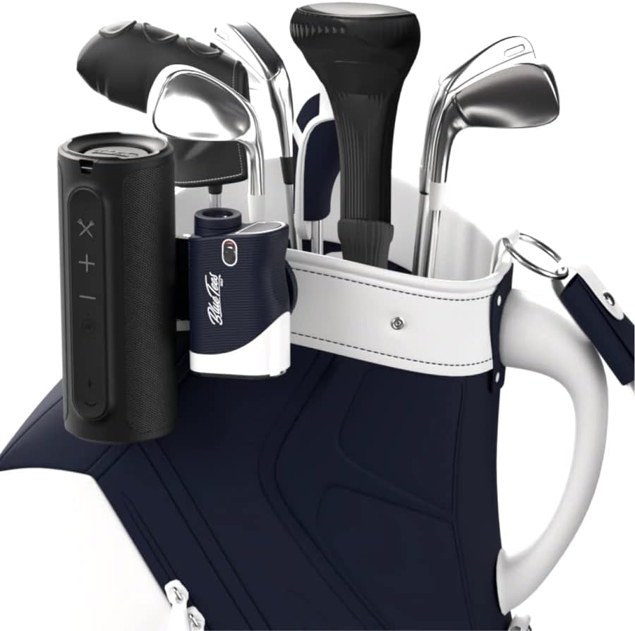 Blue Tees Golf - Magnetic Hub - Attach Magnetic Accessories to Your Golf Bag - Black