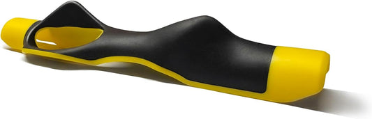Enaud Golf Grip Trainer - Grip Trainer for Golf Swing Technique Used to Strengthen The Correct Grip Skills,Improve Swing Skills and Precision (Yellow)