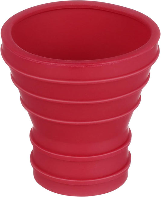 NUOBESTY Golf Pick-up Suction Cup Grabber Rubber Golf Ball Retriever Picker Upper for Putter Tool Accessories (Red)