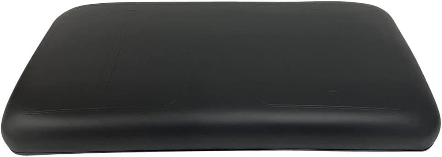 Huskey Parts Company Golf Cart Seat Cushion Set for EZGO Medalist, TXT 1994-2013, Black Color, Front Seat Lean Back & Bottom Replacement with Mounting Hardware & Hinges