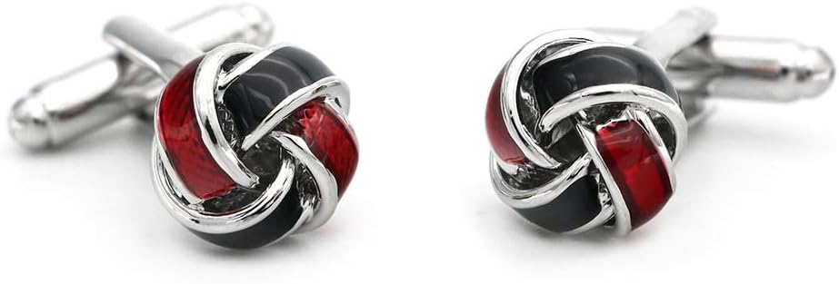 S&W Wedding Cufflinks for Men Cuffs with Gift Box Business for Tuxedo Shirts