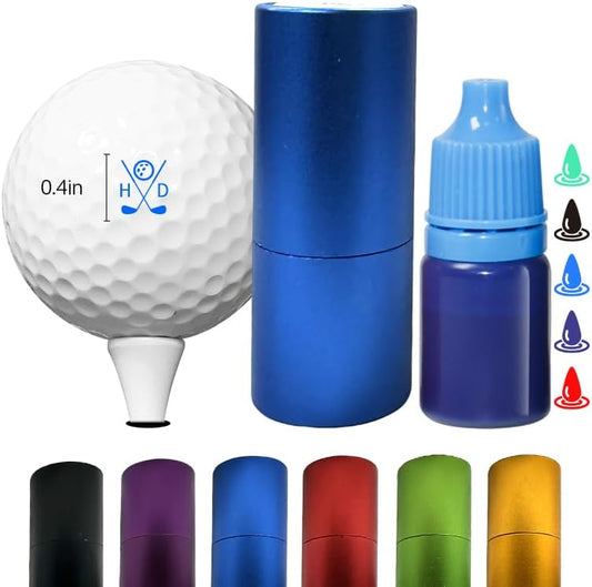 HDSD Custom Golf Ball Stamps Personalized Golf Ball Markers Monograms & Patterns - Golf Accessories