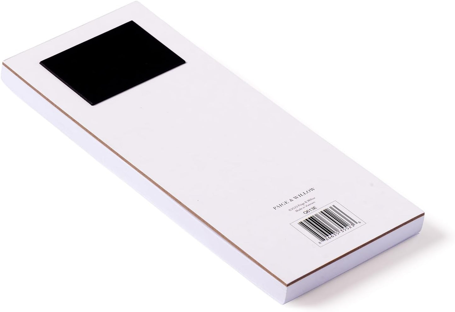 WORLD TRAVELER Eccolo To Do List Notepad, Good Boy To Do Magnetic Shopping List Pad for Fridge and Home, Lined Message Pad for Kitchen, 100 Pull-Off Sheets (4x10 Inches