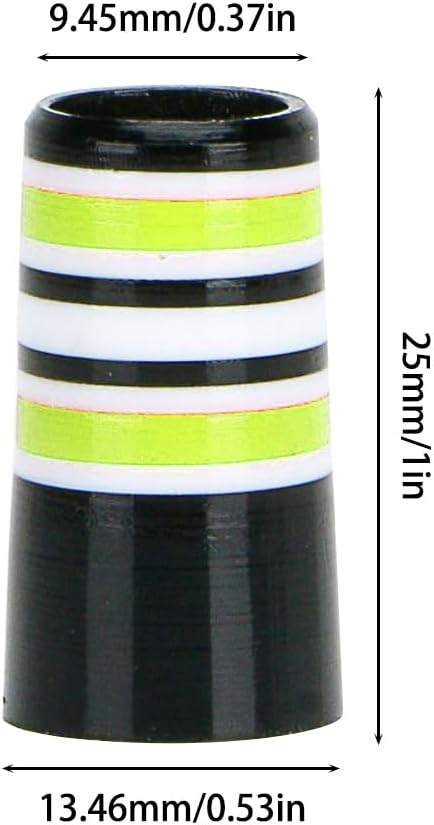 DONGKER Golf Iron Ferrules,10 PCS Golf Club Ferrules Golf Sleeve Ferrule Compatible 0.370'' Parallel Shaft