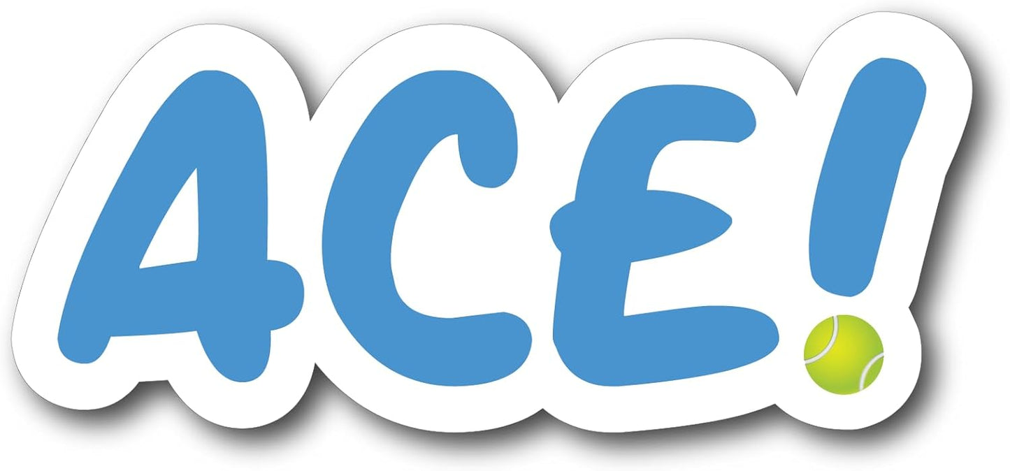 Tennis, Pickleball & Golf Decorative Magnets – Fun Sport-Themed Fridge Magnets, Locker Magnets, Car Magnets, Office Décor – Tennis Ball, Pickleball, Golf Ball & Heart Designs (Tennis Ace)