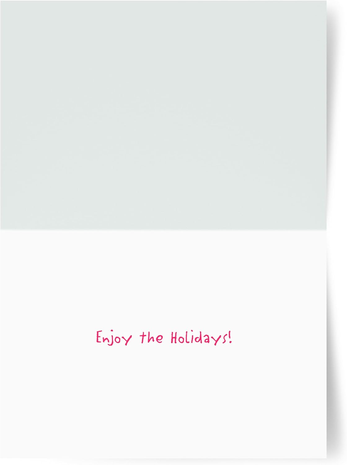 Photographic Happy Holidays Cards, Squirrels Play Catch (6 Cards with White Envelopes)