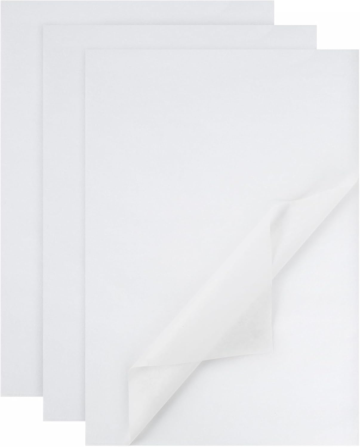 VGOODALL 450 Sheets White Tissue Paper, 11.5x8 Inch Gift Wrapping Paper for Holiday Birthday DIY Crafts Project