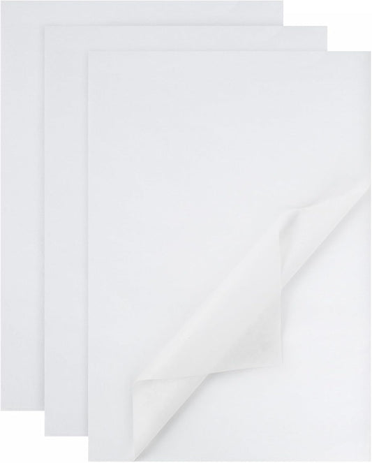 VGOODALL 450 Sheets White Tissue Paper, 11.5x8 Inch Gift Wrapping Paper for Holiday Birthday DIY Crafts Project