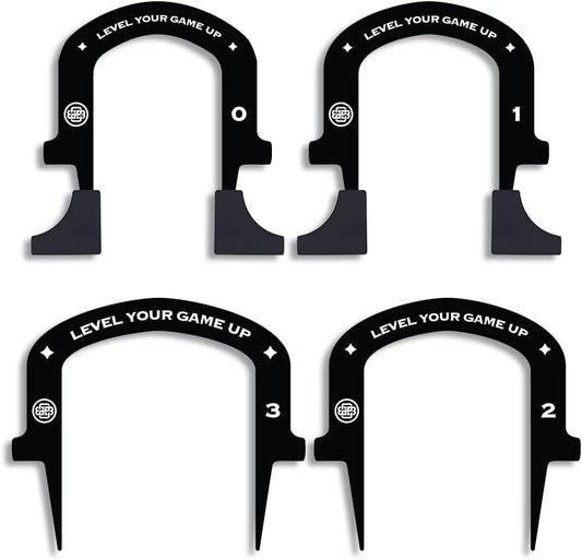 Back 2 Basics Putting Gates Set – Golf Putting Aid for Alignment & Accuracy – Gate Putting Green & Golf Putting Mat Trainer - Gate Putter Training Aid for Putting Green