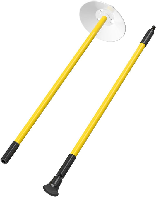 KINGTOP Golf Flagstick - Portable Design, Practice Putting Green Flag Stick for Yard, Club - Golf Pole Pin Flagpole, 3FT or 6FT Heights Available