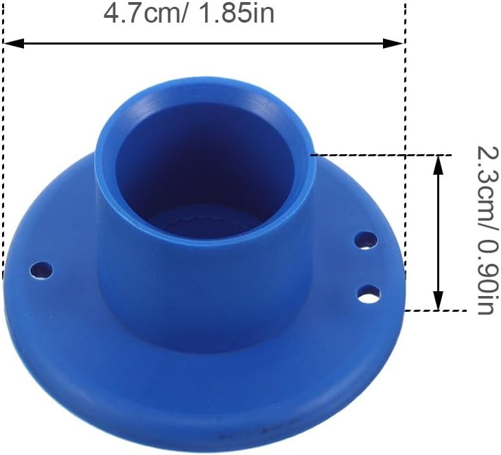 SUPVOX 2pcs Golf Tees for Driving Range Mats Rubber Ball Holder for Golf Hitting Mats & Indoor Outdoor Training Simulator Practice