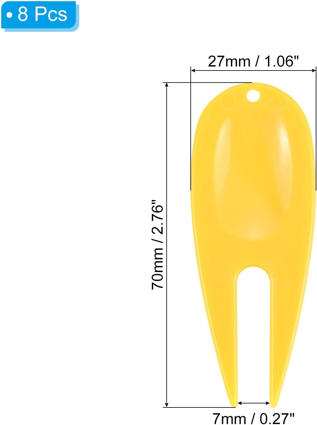 PATIKIL Golf Divot Tool, Plastic Golf Repair Tool Ball Marker for Golfer