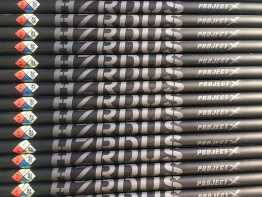 New HZRDUS 3 & 5 Wood Shafts with Grip & Adapter Installed