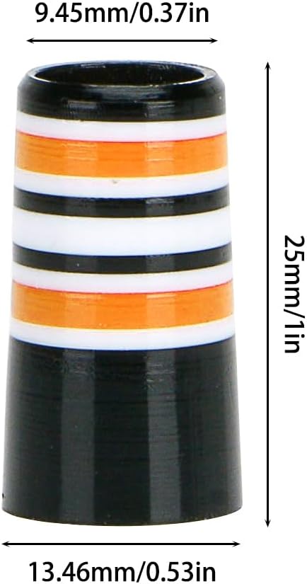 DONGKER Golf Iron Ferrules,10 PCS Golf Club Ferrules Golf Sleeve Ferrule Compatible 0.370'' Parallel Shaft