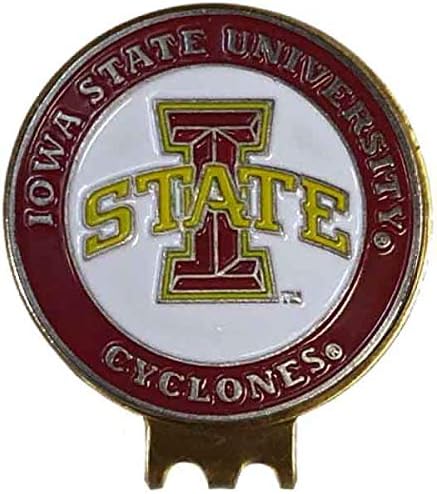 Magnetic Golf Hat Clip with 2 Double-Sided Golf Ball Markers – Easily Attaches to Golf Cap – Made of Stainless Steel & Ideal for Avid Golfers