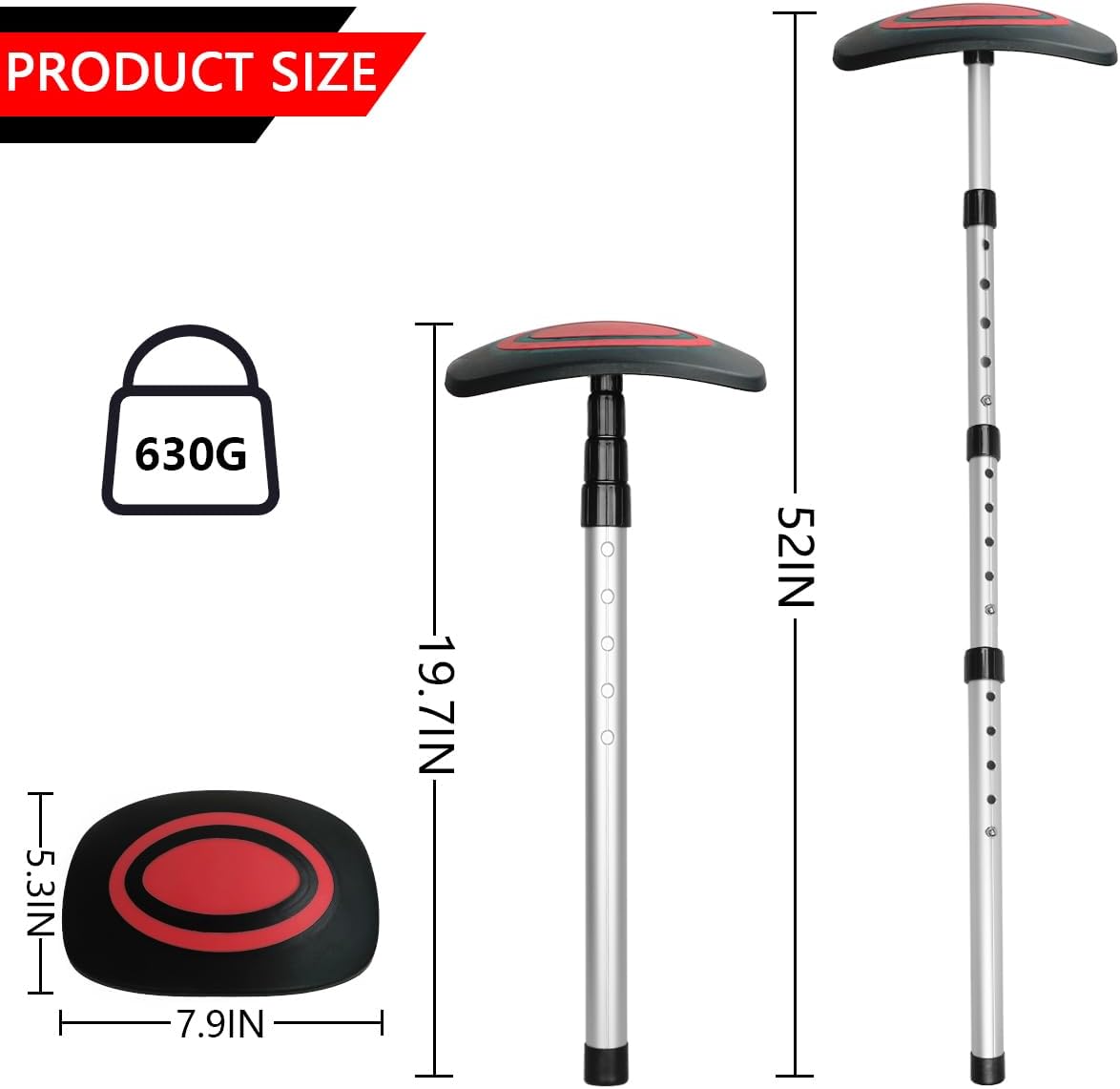Golf Travel Bag Support System, Golf Club Travel Protection Kit