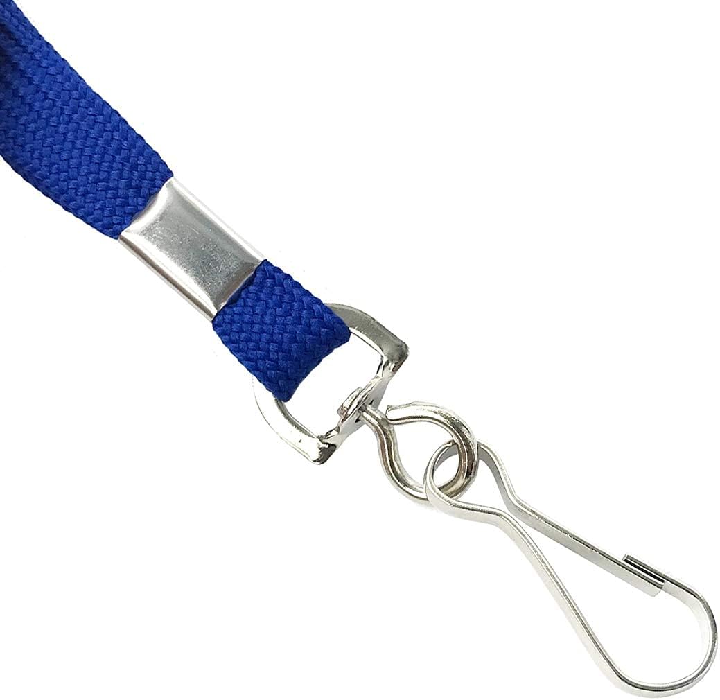 Bird Fiy Lanyard 100 Pack Bulk Badge Lanyards for ID Badges Neck Cruise Name Tag ID Holder