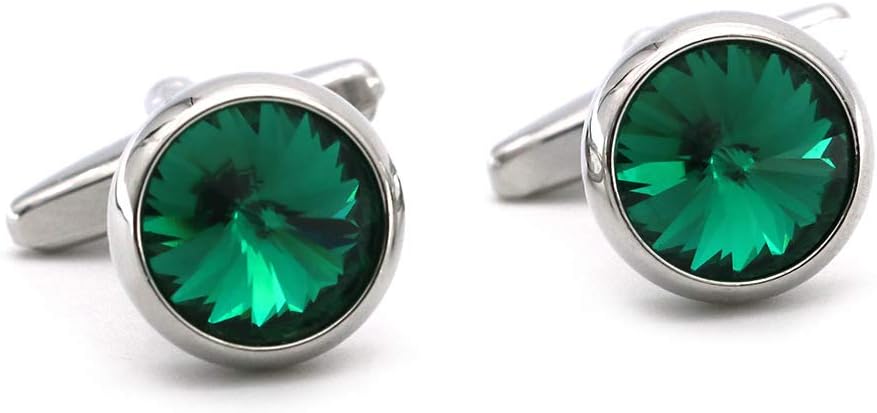 S&W Wedding Cufflinks for Men Cuffs with Gift Box Business for Tuxedo Shirts