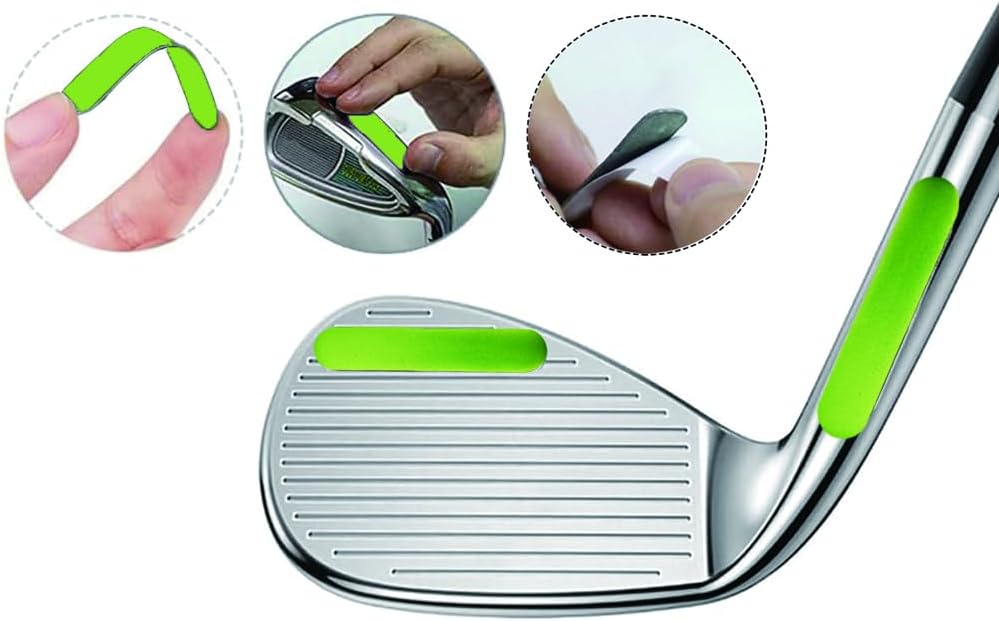 Golf Lead Tape Pickleball Lead Tape Adhesive Lead Sheet 30pcs 2.0×0.4in 3g,Golf Training Accessories|for Golf Iron Woods Putter or Tennis Racket Badminton Racket Weight Adjustment