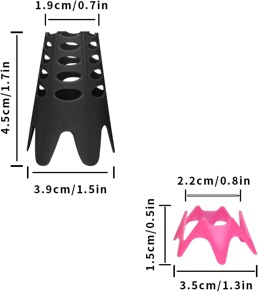 12Pcs Golf Simulator Tees ，Plastic Golf Mat Tees Tools for Outdoor Indoor Winter Turf and Driving Range Home Training Golf Tees