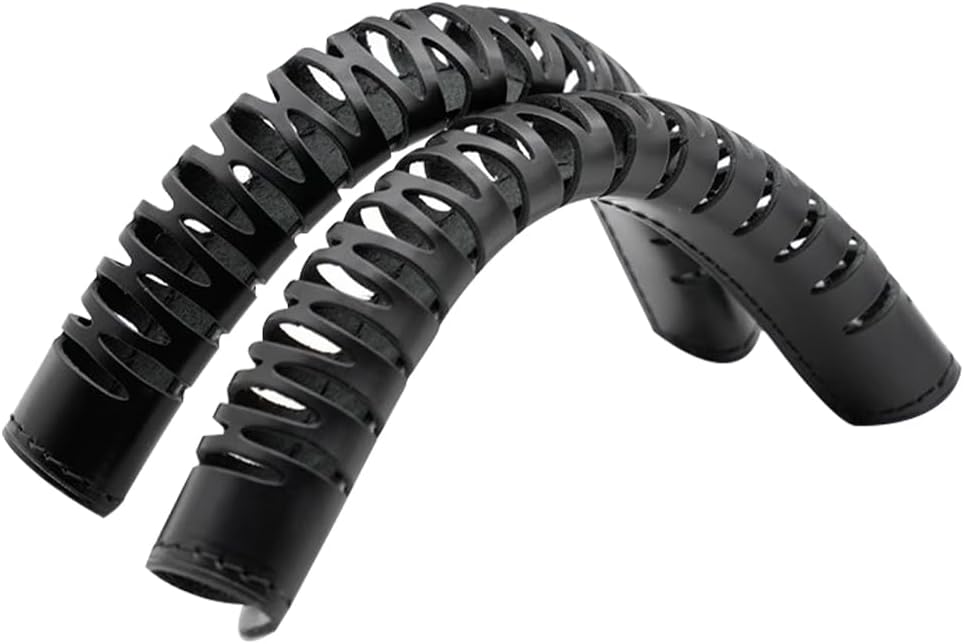 Jiesinlov 2Pcs Bag Handle Wrap Covers for Speedy 25 30 35,Vachetta Leather Grip Protector Strap,Stain and Abrasion Resistant(Black)