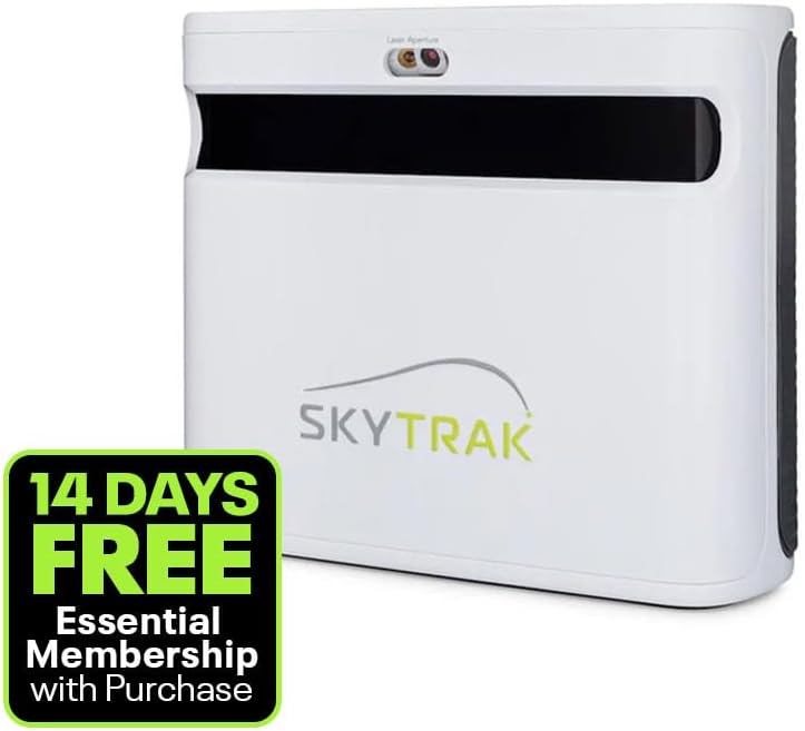 SkyTrak+ 2025 Golf Launch Monitor & Simulator – Indoor/Outdoor, Shot & Club Data, Real-Time Feedback, Simulation-Ready