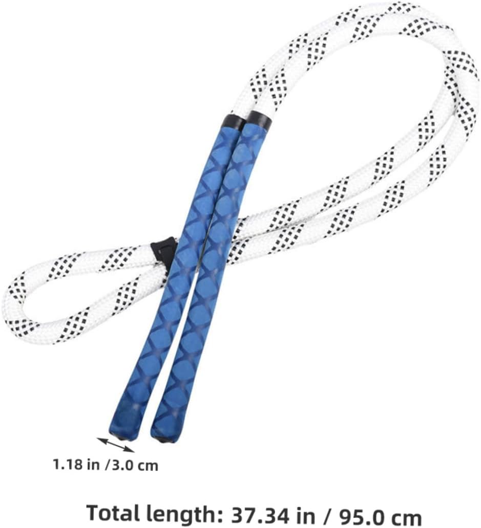 Golf Swing Power Rope Training Aid White Golf Swing Trainer for Indoor Outdoor Practice Improving Speed Rhythm and Strength Suitable for All Levels