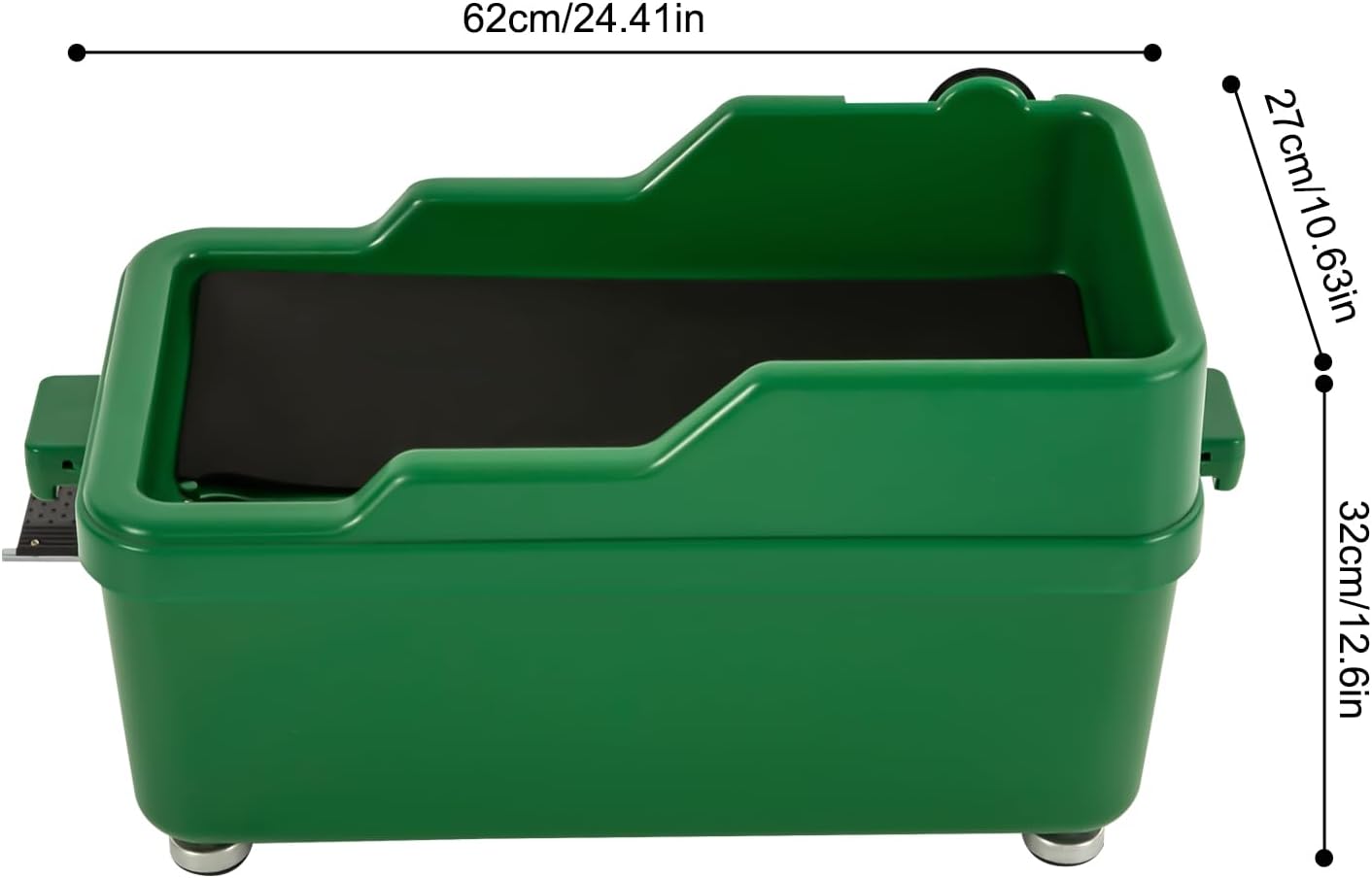 Automatic Golf Tee Machine with 9 Club Slots, Golf Ball Dispenser (Holds 100 Balls), No Electricity Needed – Golf Training & Practice Pitching Aid with 3 Batting Stands