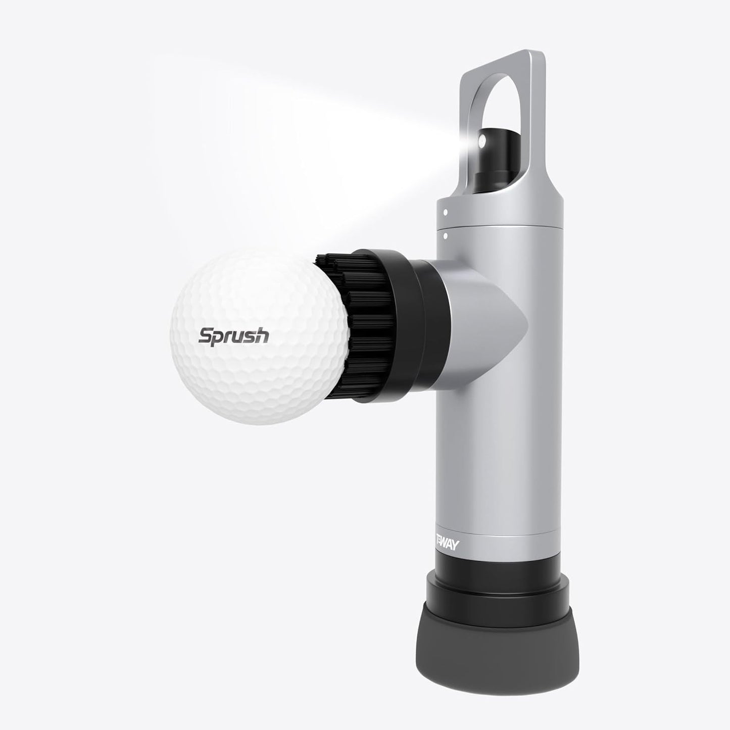 Golf Club Brush Cleaner with Water Spray Bottle and Sponge - Clean Golf Clubs Golf Balls Shoes All at Once - Heavy Duty - Golf Cleaning Device - Golf Accessories- USA Company