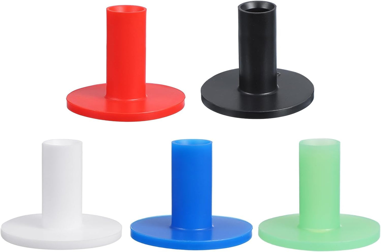 PATIKIL Rubber Golf Tees, Tall Practice Training Driving Range Tee Stable Ball Holder