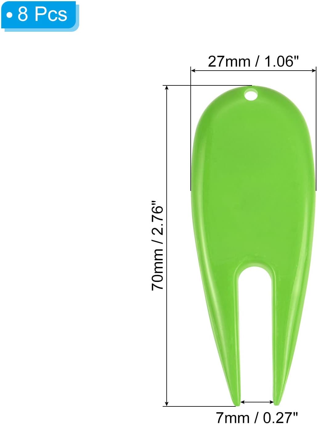 PATIKIL Golf Divot Tool, Plastic Golf Repair Tool Ball Marker for Golfer