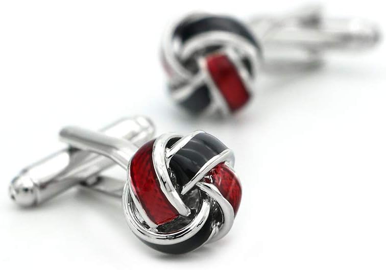 S&W Wedding Cufflinks for Men Cuffs with Gift Box Business for Tuxedo Shirts