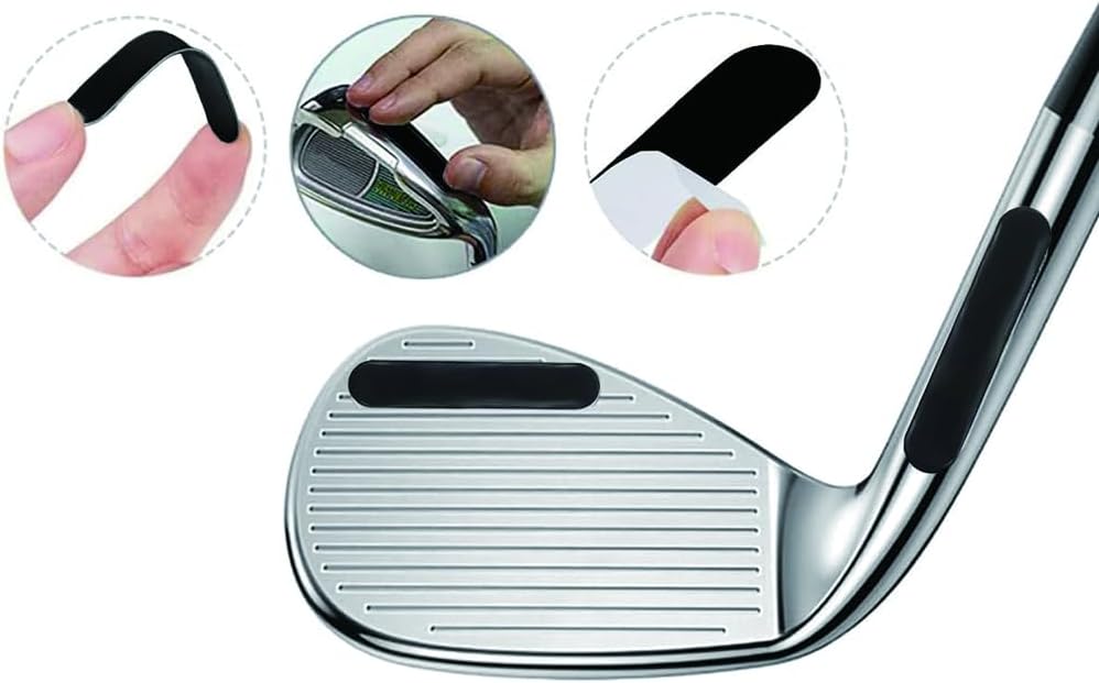 Golf Lead Tape Pickleball Lead Tape Adhesive Lead Sheet 30pcs 2.0×0.4in 3g,Golf Training Accessories|for Golf Iron Woods Putter or Tennis Racket Badminton Racket Weight Adjustment