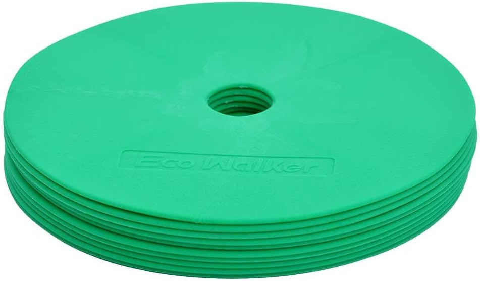 Flat Cones Spot Markers Soccer Basketball Sports Speed Agility Training