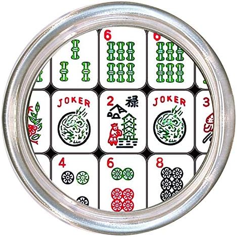 Mahjong Gift Coaster • Mahjong home décor • Glass coaster