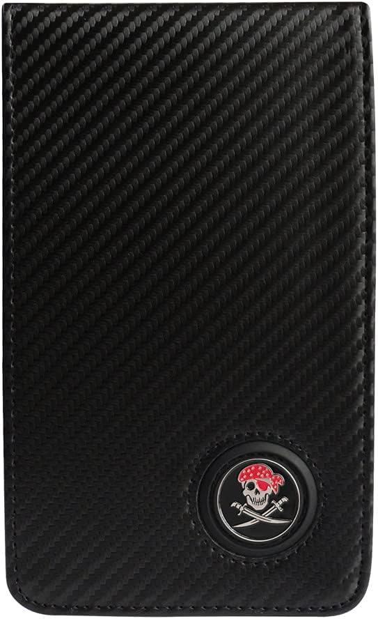 Golf Scorecard Holder Yardage Book Cover with Golf Ball Marker and A Free Pencil 4.5 × 7.5 inches Multi-Color