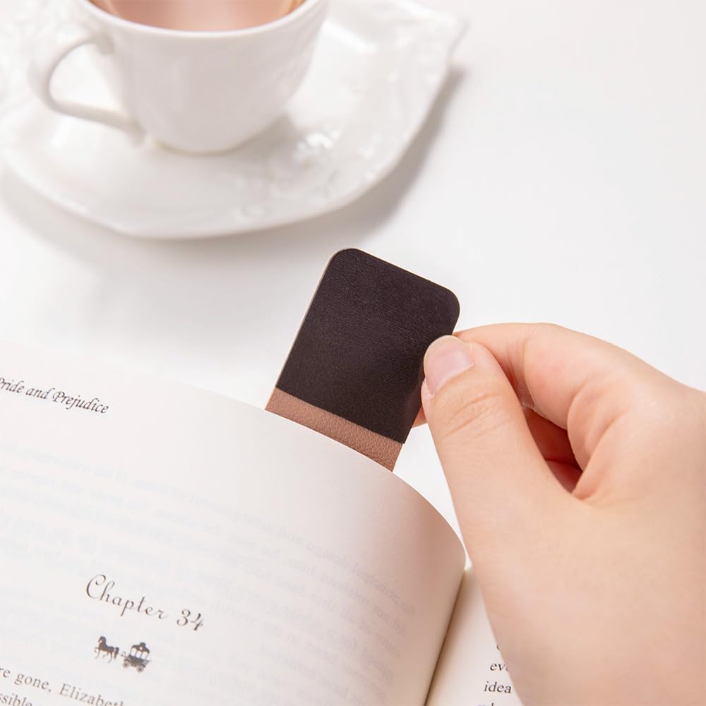 CALLIE Personalized Magnetic Bookmark Clip – Custom Name Reading Gifts for Book Lovers, Birthday Teacher's Day Christmas for Bookworm Gifts (Cute Animal)