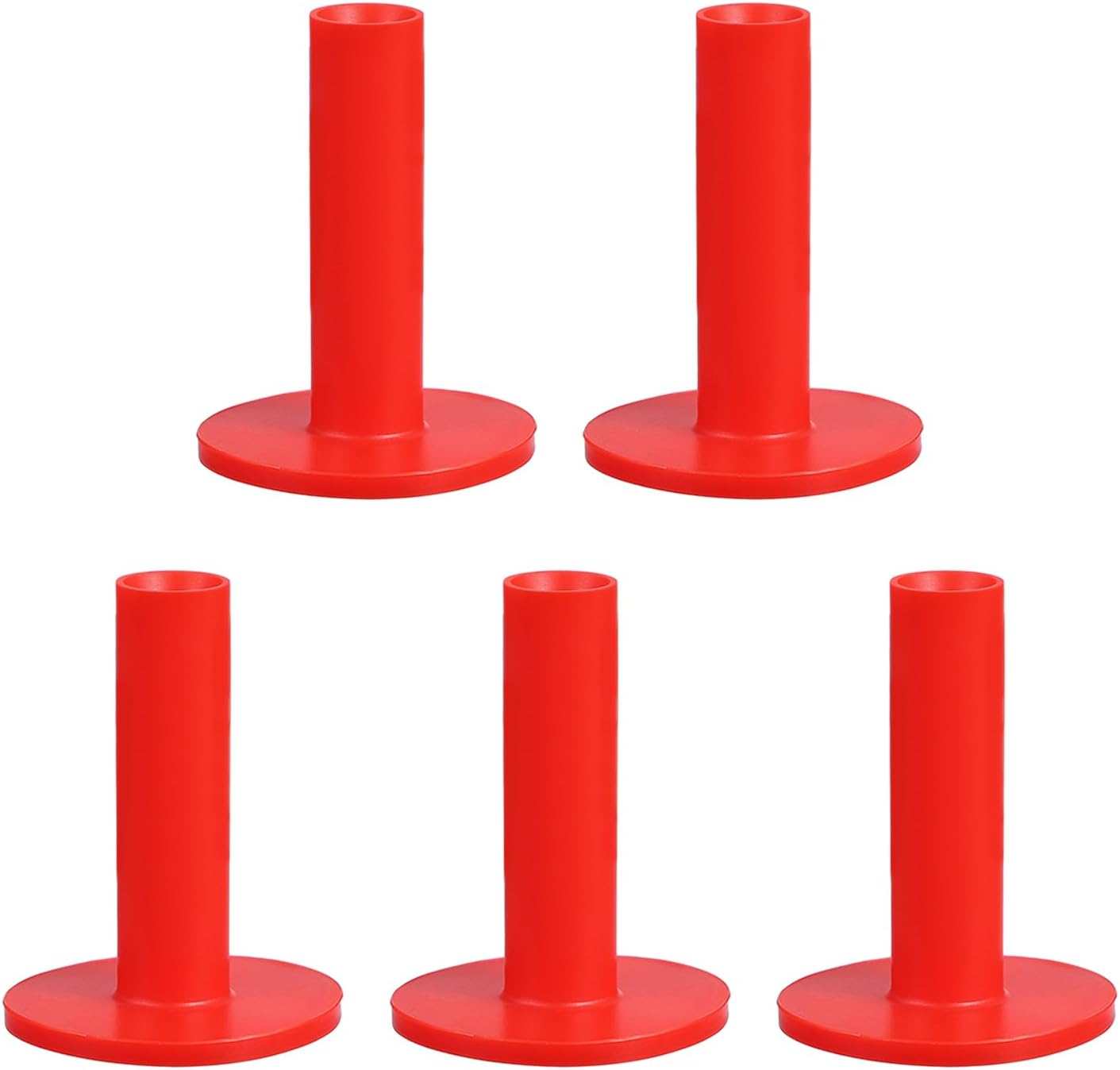 PATIKIL Rubber Golf Tees, Tall Practice Training Driving Range Tee Stable Ball Holder