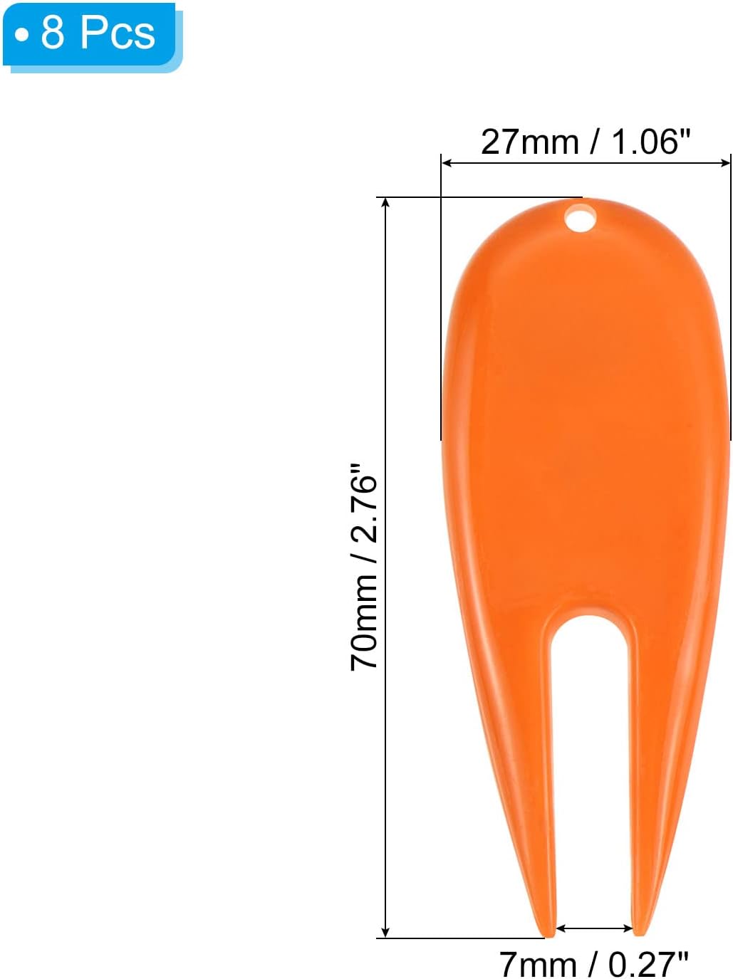 PATIKIL Golf Divot Tool, Plastic Golf Repair Tool Ball Marker for Golfer