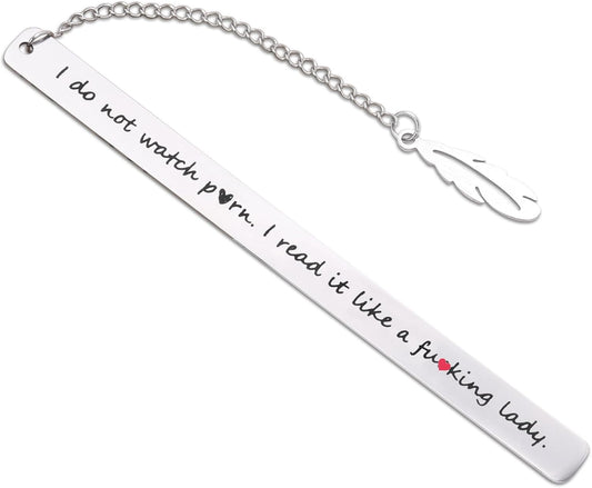 Funny Bookmarks for Women, Book Accessories for Reading Lovers Writers Friends Teachers Coworker Family Teens Boys Girls, Inspirational Reading Gifts for Christmas New Year Birthday