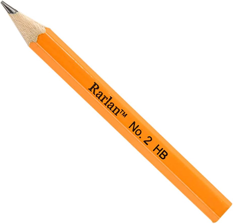 Rarlan Golf Pencils, 2 HB, Pre-Sharpened, 320 Count Bulk Pack