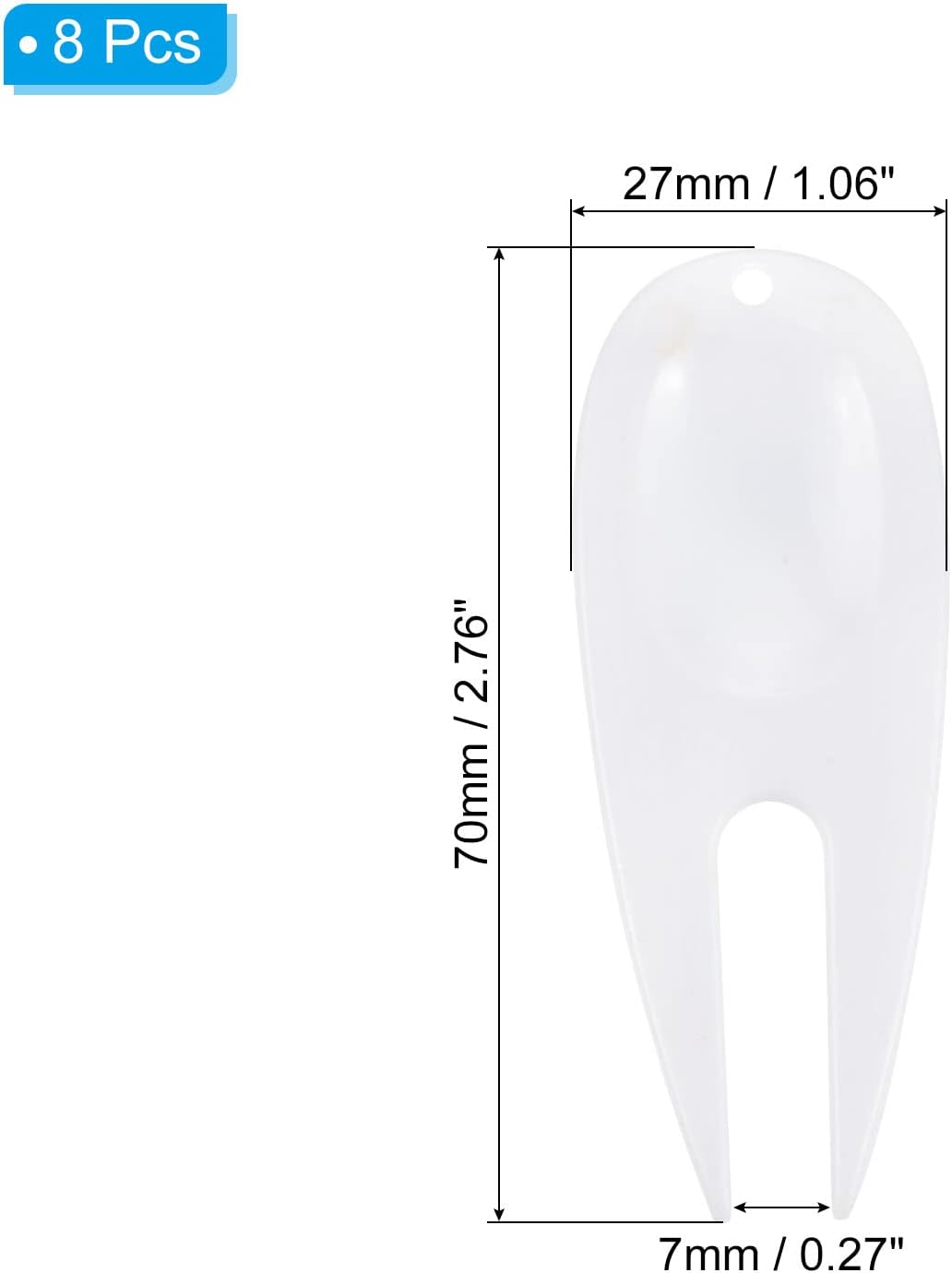 PATIKIL Golf Divot Tool, Plastic Golf Repair Tool Ball Marker for Golfer