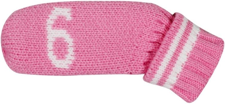 Scott Edward 1/7/10 Pcs Knitted Golf Club Head Covers for Irons Wedge Cuteness and Basically Socks Shape Washable Golf Club Head Protector on Classic Stripes Style，Double Sided Customization