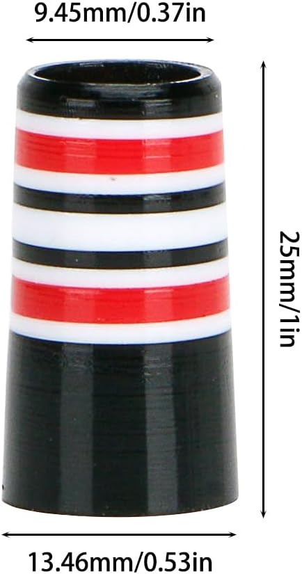 DONGKER Golf Iron Ferrules,10 PCS Golf Club Ferrules Golf Sleeve Ferrule Compatible 0.370'' Parallel Shaft