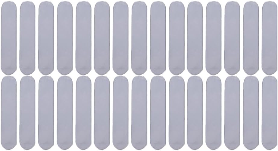 Golf Lead Tape Pickleball Lead Tape Adhesive Lead Sheet 30pcs 2.0×0.4in 3g,Golf Training Accessories|for Golf Iron Woods Putter or Tennis Racket Badminton Racket Weight Adjustment