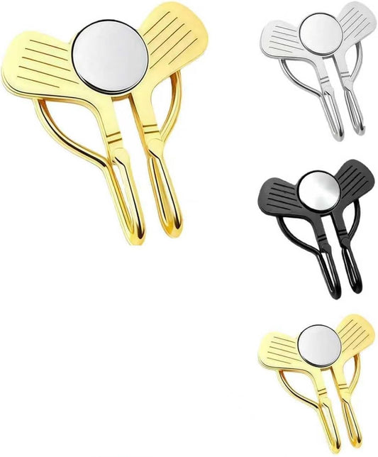 Custom Ball Marker Hat Clip, Personalized 1" Golf Ball Marker Hat Clip, Golf Ball Marker with Your Personalized Photo/Logo/Text,Ideal Golf Gift for Men Women