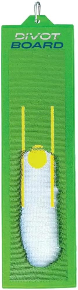 Divot Board - The Original Patented Low Point and Swing Path Trainer - Instant Feedback. Anytime. Anywhere - See Your Swing Path and Learn Every Time You Hit The Ball!