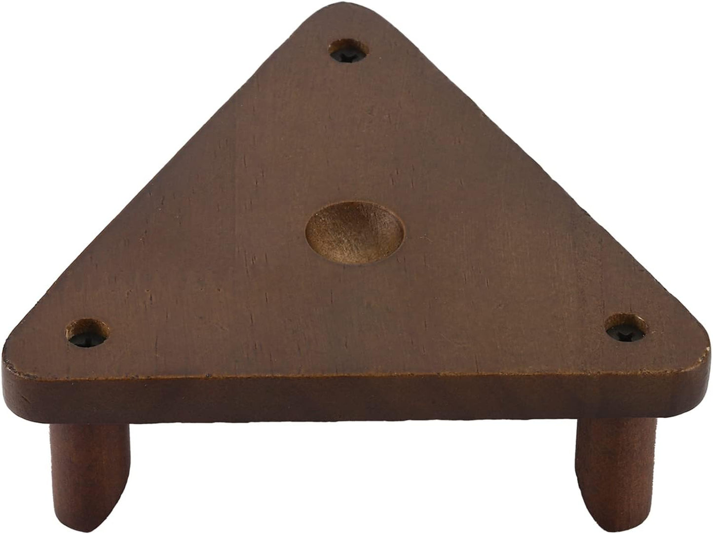 Frcctre 3 Pack Wooden Ball Stand Holder Display Stand for Football, Basketball, Soccer, Volleyball, Rugby - Wood Sports Ball Storage Rack Trophy Autograph Memorabilia Display Cases