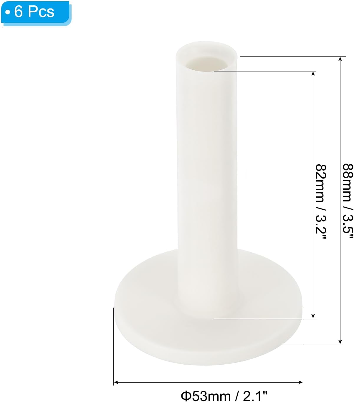 PATIKIL Rubber Golf Tee, Tall Training Driving Range Tee Stable Ball Holder for Outdoor Indoor Hitting Mats