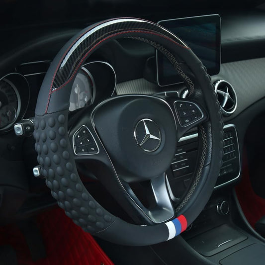 14 inch Golf Cart Steering Wheel Cover for Yamaha, Club Car DS & Precedent, 13.5 inch UTV Steering Wheel Covers,Universal Boat Steering Wheel Cover Non-Slip